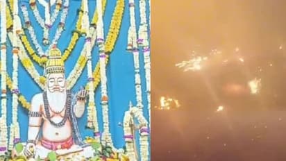 ಬನಹಟ್ಟಿ ಕಾಡಸಿದ್ದೇಶ್ವರ ಜಾತ್ರಾ ಮಹೋತ್ಸವ: ಹರಕೆ ತೀರಿಸಿಲು ಲಕ್ಷಾಂತರ ಮೌಲ್ಯದ ಪಟಾಕಿ ಸಿಡಿಸುವ ಭಕ್ತರು!