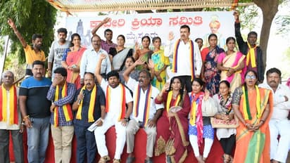  ತಮಿಳುನಾಡಿಗೆ ನೀರು ಹರಿಸದಂತೆ ಆಗ್ರಹಿಸಿ ಮುಂದುವರೆದ ಪ್ರತಿಭಟನೆ