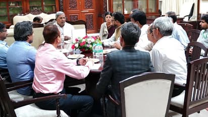 ರಾಜ್ಯದ ರೈತರ ಹಿತ ಕಾಪಾಡಿ: ಕೇಂದ್ರ ತಂಡಕ್ಕೆ ಸಿಎಂ ಸಿದ್ದರಾಮಯ್ಯ ಮನವಿ