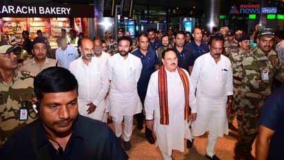 హైద్రాబాద్లో బీజేపీ రాష్ట్ర కౌన్సిల్ సమావేశాలు ప్రారంభం: దిశా నిర్ధేశం చేయనున్న జేపీ నడ్డా