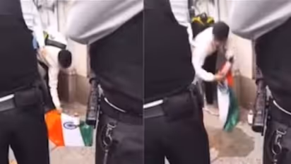 'My conscience was shocked': Student who protected Indian flag during Khalistani protest in London speaks out