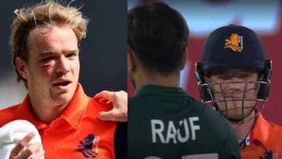 അന്ന് ബൗൺസർ എറിഞ്ഞ് മുഖം പൊളിച്ച ഹാരിസ് റൗഫിനെ സിക്സിന് പറത്തിയൊരു കണ്ണിറുക്കൽ, ഇത് ഡി ലീഡിന്‍റെ പ്രതികാരം