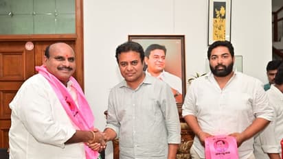 కాంగ్రెస్ కు మరో షాక్.. మంత్రి కేటీఆర్ సమక్షంలో బీఆర్ఎస్ లోకి కీలక నేతలు