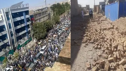 Massive earthquake hits western Afghanistan, resulting in 14 deaths, 78 injuries