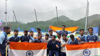 ഏഷ്യന് ഗെയിംസ് ക്രിക്കറ്റ് മെഡൽ പോരാട്ടം മഴ മുടക്കി, ഇന്ത്യക്ക് സ്വർണം; ചരിത്രനേട്ടത്തിൽ റുതരാജ് ഗെയ്ക്വാദ്