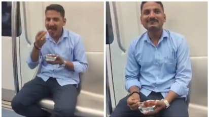 മെട്രോയ്ക്കുള്ളിൽ വച്ച് 'ഗോബി മഞ്ചൂരിയൻ' കഴിച്ചു; പിന്നാലെ പിഴ !