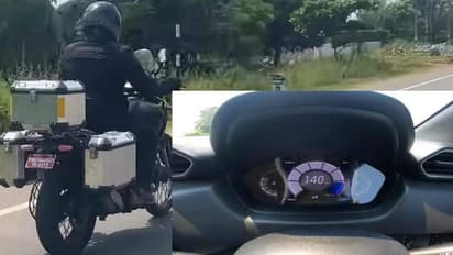 140ല് ചവിട്ടിയിട്ടും തൊടാനായില്ല, ഞെട്ടി കാർ ഡ്രൈവർ, പരീക്ഷണ ബുള്ളറ്റിന്റെ സ്പീഡില് ഫാൻസിന് രോമാഞ്ചം!