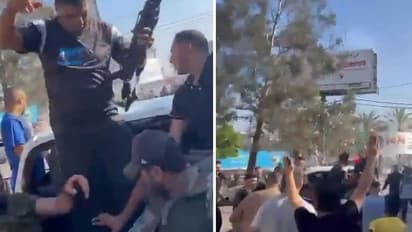 பாலஸ்தீன போராளிகளின் அட்டூழியம்.. அரை நிர்வாணமாக கொண்டு செல்லப்பட்ட இஸ்ரேலிய பெண்ணின் உடல் - கொடுமையின் உச்சம்