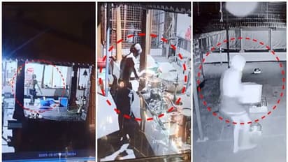 ക്ഷേത്രത്തിൽ ദീപം തെളിയിച്ച ശേഷം മോഷണം; സിസിടിവിയില്‍ കുടുങ്ങിയ കള്ളനായി തെരച്ചില്‍, വീഡിയോ