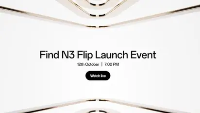 Oppo Find N3 Flip to launch in India on October 12; Check out expected specs, price, colours