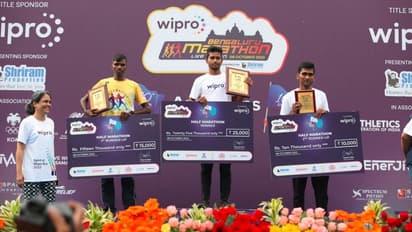 ಅನೀಶ್ ಥಾಪ, ಜ್ಯೋತಿಗೆ ವಿಪ್ರೋ ಬೆಂಗಳೂರು ಮ್ಯಾರಥಾನ್ ಕಿರೀಟ!