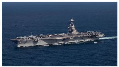 സംഘർഷം കനക്കുന്നു; യുദ്ധമേഖലയിലേക്ക് സൈനിക നീക്കം തുടങ്ങി അമേരിക്ക, യുദ്ധക്കപ്പൽ പുറപ്പെട്ടു   