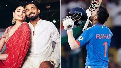 ICC Cricket World Cup: Athiya Shetty beams with joy as 'Best Man' KL Rahul hits winning six against Australia