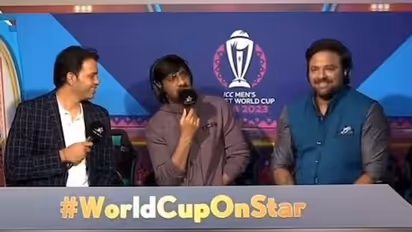 Mass Maharaja Ravi Teja turns live commentator for India vs Australia World Cup 2023 match; video goes VIRAL