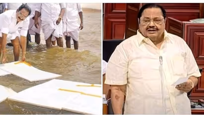 தண்ணீர் காலியாகமல் இருக்க தெர்மாகோல் கொண்டு மூடிடுவோம்- செல்லூர் ராஜூவை கிண்டல் செய்த  துரைமுருகன்