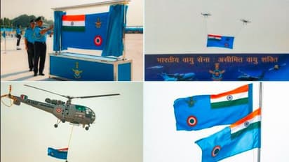 ಭಾರತೀಯ ವಾಯುಸೇನೆ @91: 72 ವರ್ಷಗಳ ಬಳಿಕ ಭಾರತೀಯ ಏರ್ಪೋರ್ಸ್ಗೆ ಹೊಸ ಧ್ವಜ