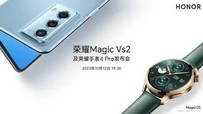 Honor Magic Vs 2, Honor Watch 4 Pro to launch on October 12; Here’s what you can expect