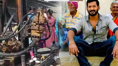 தாமிரபரணி நாயகனின் தாராள மனசு... தூத்துக்குடி அருகே ஒட்டுமொத்த கிராமத்தின் தண்ணீர் பஞ்சத்தை போக்கிய விஷால்