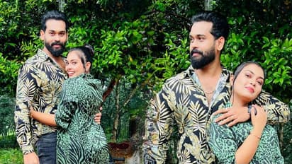 ക്ലാസി ലുക്കിൽ മൃദുലയും യുവയും; ചിത്രങ്ങൾ