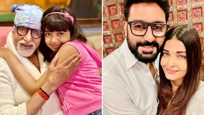 Amitabh Bachchan celebrates Birthday with fans; Abhishek Bachchan joins via Aishwarya Rai's video call