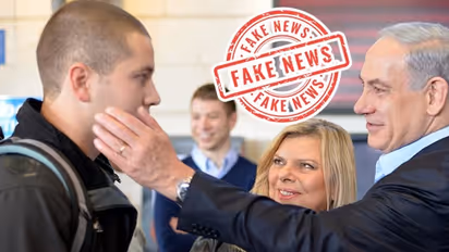 Fact Check: Viral photo of Israel PM sending son to serve for country amid war with Hamas is from 2014