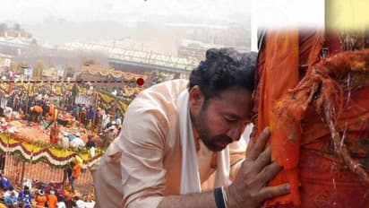 మేడారం సమ్మక్క సారలమ్మ ఆలయాన్ని సందర్శించిన కిషన్ రెడ్డి