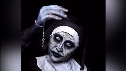 WATCH: Delhi makeup artist terrifies and amuses people on streets as 'Demon Nun' in viral prank video