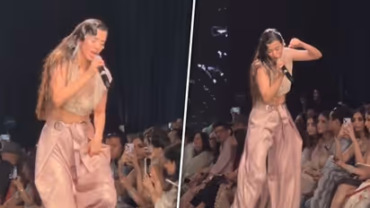 Hrithik Roshan’s girlfriend Saba Azad gets trolled for her performance on Lakme Fashion Week ramp (WATCH)