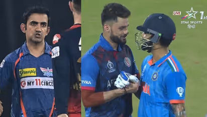 കഴിഞ്ഞതെല്ലാം മറന്ന് കെട്ടിപ്പിടിച്ച് വിരാട് കോലിയും നവീന് ഉള് ഹഖും, പ്രതികരിച്ച് ഗൗതം ഗംഭീര്