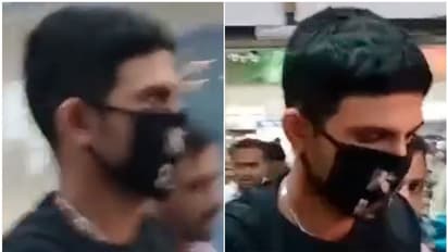 ഇന്ത്യ - പാക് വമ്പൻ പോരാട്ടം: മാസ്ക്ക് ധരിച്ച് അഹമ്മദാബാദിലെത്തി സൂപ്പര് താരം, ആശ്വാസ വാർത്ത? വീഡിയോ