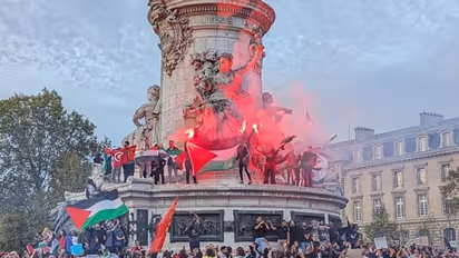 Israel-Hamas war: Pro-Palestinian rally ban in France sparks defiant protests, clashes with police (WATCH)