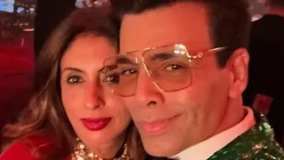 Karan Johar's old clip of calling Shweta Bachchan 'biggest stalker' goes VIRAL