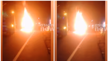 കണ്ണൂരില് ബസിടിച്ച് മറിഞ്ഞ ഓട്ടോറിക്ഷ കത്തി; രണ്ടു പേര് വെന്തുമരിച്ചു