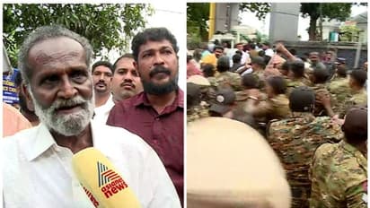 മുൻ എംഎൽഎക്ക് പൊലീസ് മർദനം; പത്തനംതിട്ട കാര്ഷിക വികസന ബാങ്ക് തെരഞ്ഞെടുപ്പില് സംഘർഷം