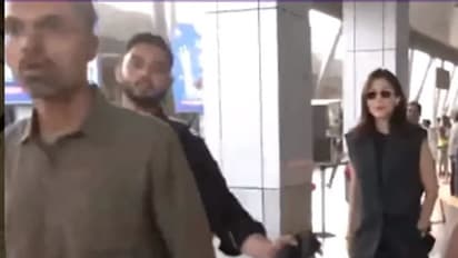 ಪ್ರೆಗ್ನೆನ್ಸಿ ವದಂತಿ ನಡುವೆಯೇ ಇಂಡಿಯಾ ಮತ್ತು ಪಾಕಿಸ್ತಾನ ಮ್ಯಾಚ್‌ ನೋಡಲು ಅಹಮದಾಬಾದಿಗೆ ಬಂದ ಅನುಷ್ಕಾ ಶರ್ಮಾ