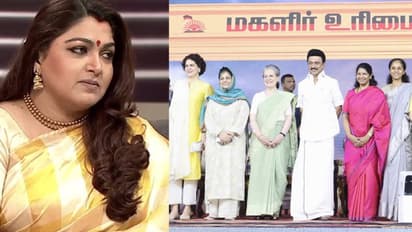 பெண்களுக்கு அதிகாரம் அளிக்கும் அரசியலா? அல்லது வாரிசு அரசியலின் காட்சியா? குஷ்பு விமர்சனம்..!