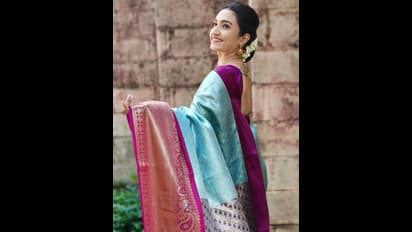 ರೇಷ್ಮೆ ಸೀರೆಯುಟ್ಟು ನಾಚಿದ ವೈಷ್ಣವಿ, ಸೀರೆಲಿ ಹುಡುಗೀನಾ ನೋಡಲೇಬಾರದು ಎಂದ ಫ್ಯಾನ್ಸ್‌!