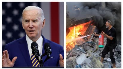 'ഗാസ ഇസ്രയേൽ കയ്യടക്കുന്നത് അബദ്ധം, പലസ്തീൻ അതോറിറ്റി നിലനിൽക്കണം'; ജോ ബൈഡൻ