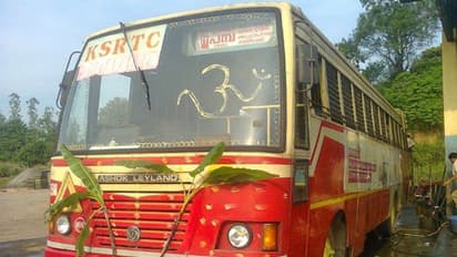 ശബരിമല ഡ്യൂട്ടിക്കിട്ട KSRTC ഡ്രൈവര് സ്കൂൾ ബസിൽ; വിവിധ കുറ്റങ്ങളിലായി ഡ്രൈവര്, കണ്ടക്ടര്മാര്ക്ക് സസ്പെൻഷൻ