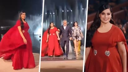Bipasha Basu in red: Actress walks at Lakme Fashion Week with confidence, wins hearts