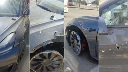 ഹമാസിന്‍റെ നൂറോളം ബുള്ളറ്റുകള്‍ തുളച്ചുകയറി, എന്നിട്ടും ഇസ്രായേല്‍ ഡ്രൈവറുടെ ജീവൻ ഈ കാർ രക്ഷിച്ചു!