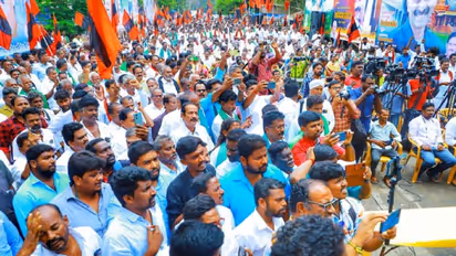 காவிரி நீர் விவகாரம்.. தமிழகத்தை வஞ்சிக்கிறது ஒன்றிய பாஜக - திருச்சியில் மறுமலர்ச்சி திமுக-வினர் ஆர்ப்பாட்டம்!