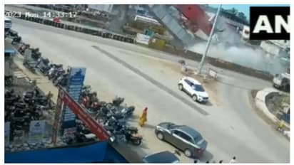 ഏറ്റവും വലിയ ഫ്ലൈഓവറെന്ന അവകാശവാദത്തോടെ പണി തുടങ്ങി, പൂർത്തിയാകുംമുമ്പേ തകർന്നു, സംഭവം മഹാരാഷ്ട്രയില് -വീഡിയോ