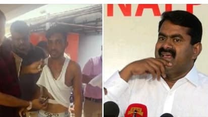 தமிழகத்தில் வடமாநில இளைஞர்கள் அரசு பணியாற்றுவது இப்படி தானா? முறைகேட்டிற்கு பின்னனியில் இருப்பது யார்.? சீமான்