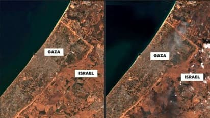 4 ದಿಕ್ಕುಗಳಿಂದ ಇಸ್ರೇಲ್ ಸುತ್ತುವರಿದ ಶತ್ರು ರಾಷ್ಟ್ರಗಳು:  ಗಾಜಾ ಸಿರಿಯಾ ಲೆಬನಾನ್‌ ಮೂಲಕ ದಾಳಿ