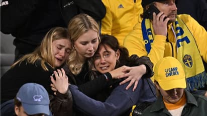 തീവ്രവാദി ആക്രമണം: ബെല്ജിയം-സ്വീഡന് മത്സരം ഉപേക്ഷിച്ചു! പൊലിഞ്ഞത് രണ്ട് സ്വീഡിഷ് ഫുട്ബോള് ആരാധകരുടെ ജീവന്