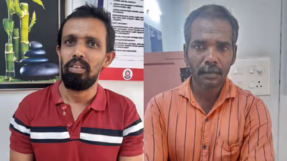 തിരുവനന്തപുരത്ത് സ്കൂട്ടർ യാത്രികയെ കടന്നുപിടിച്ച് യുവാക്കൾ, അതിക്രമം ബൈക്കിൽ പിന്തുടർന്ന്; ഇരുവരും അറസ്റ്റിൽ