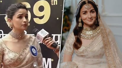69th National Film Awards: Alia Bhatt wears her wedding saree for the awards ceremony