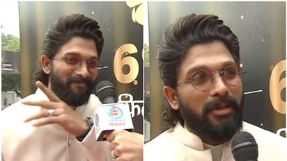 69th National Film Awards: 'Pushpa' star Allu Arjun, wife Sneha arrive in style for awaited ceremony - WATCH