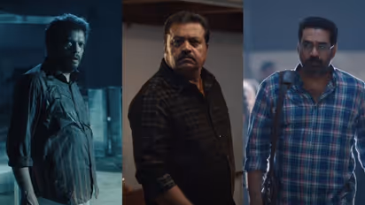 ത്രില്ലറിന് പുതിയ മുഖവുമായി 'എസ്ജി'; 'ഗരുഡന്' ട്രെയ്ലര്